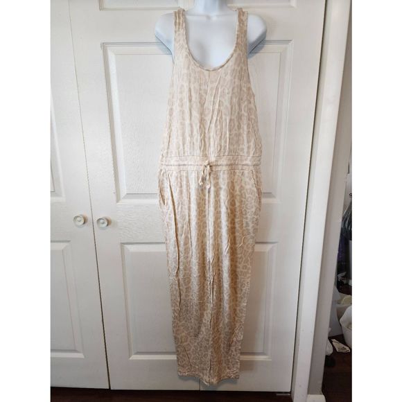 Splendid Pants - Splendid Tan Jumpsuit